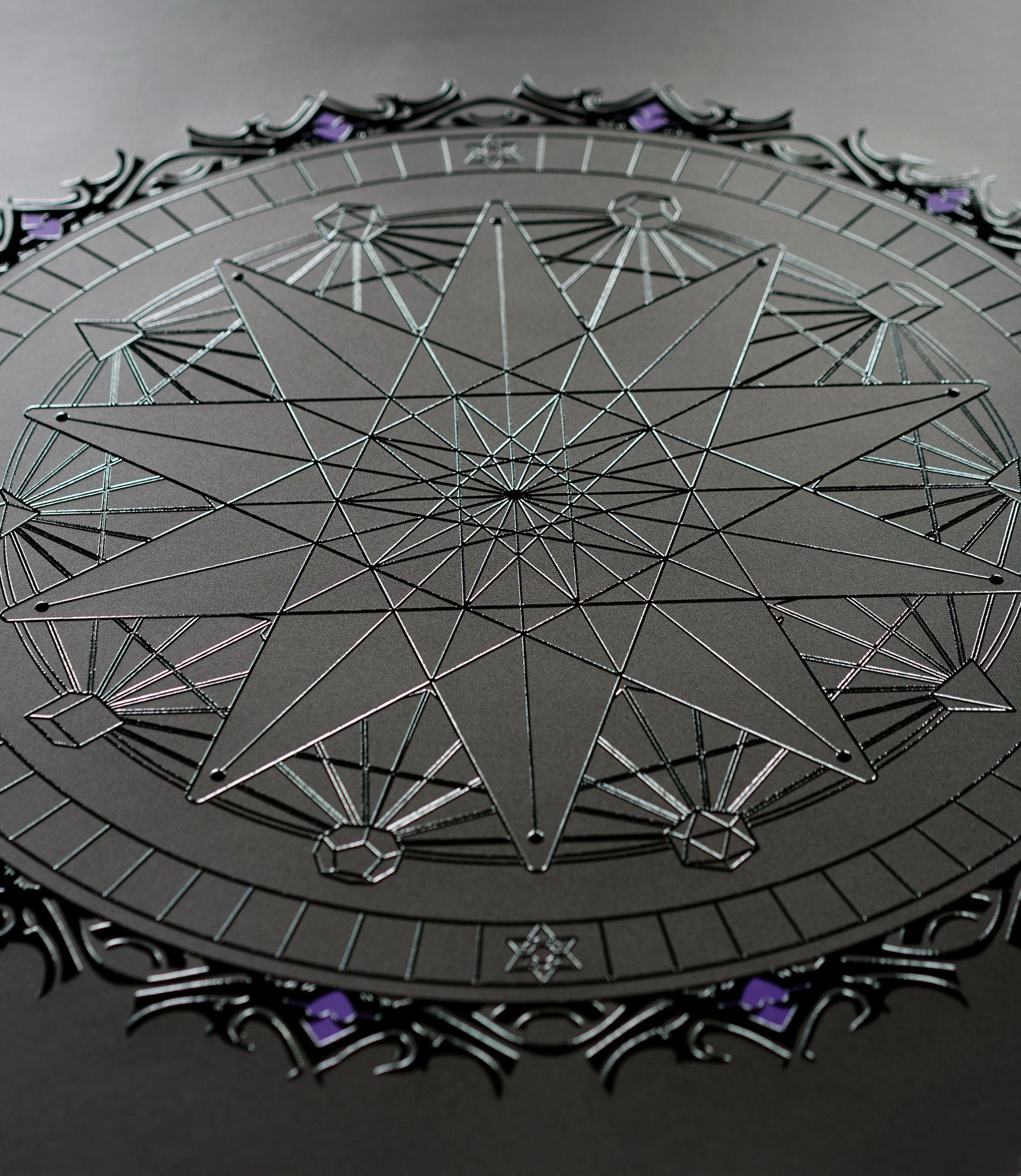 Sigil Embossed Matte Print by Kimi Takemura