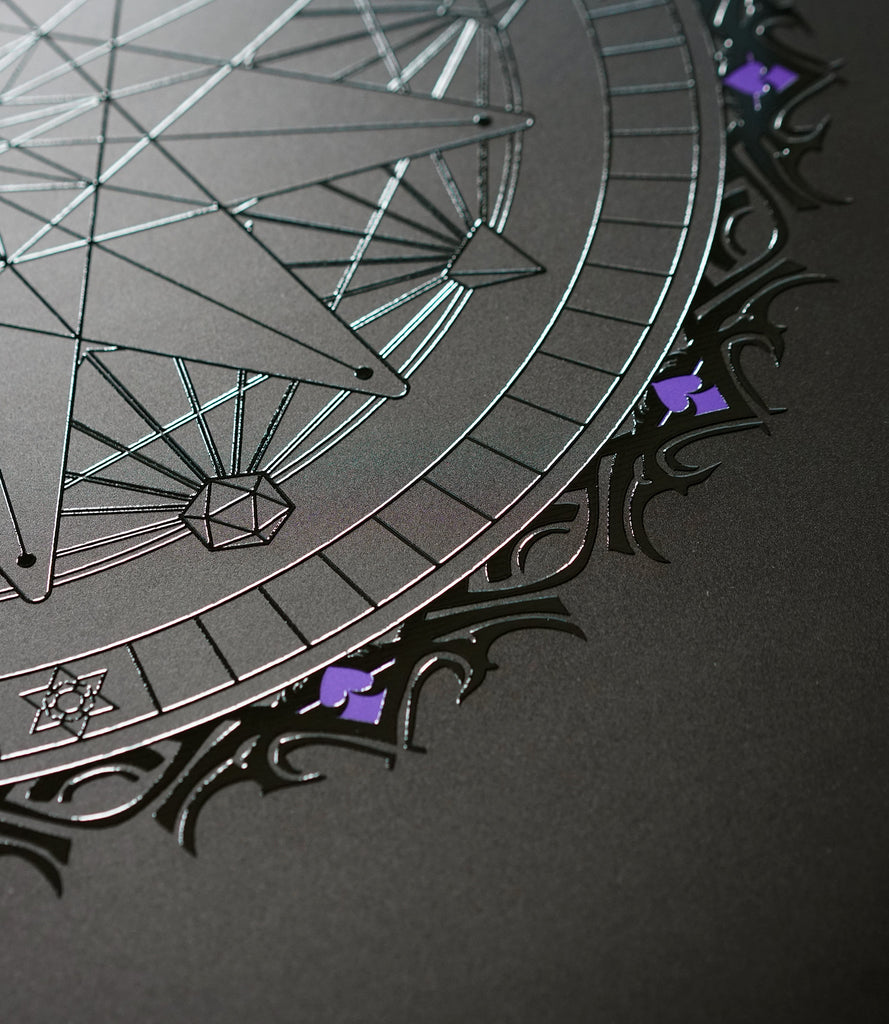 Sigil Embossed Matte Print by Kimi Takemura
