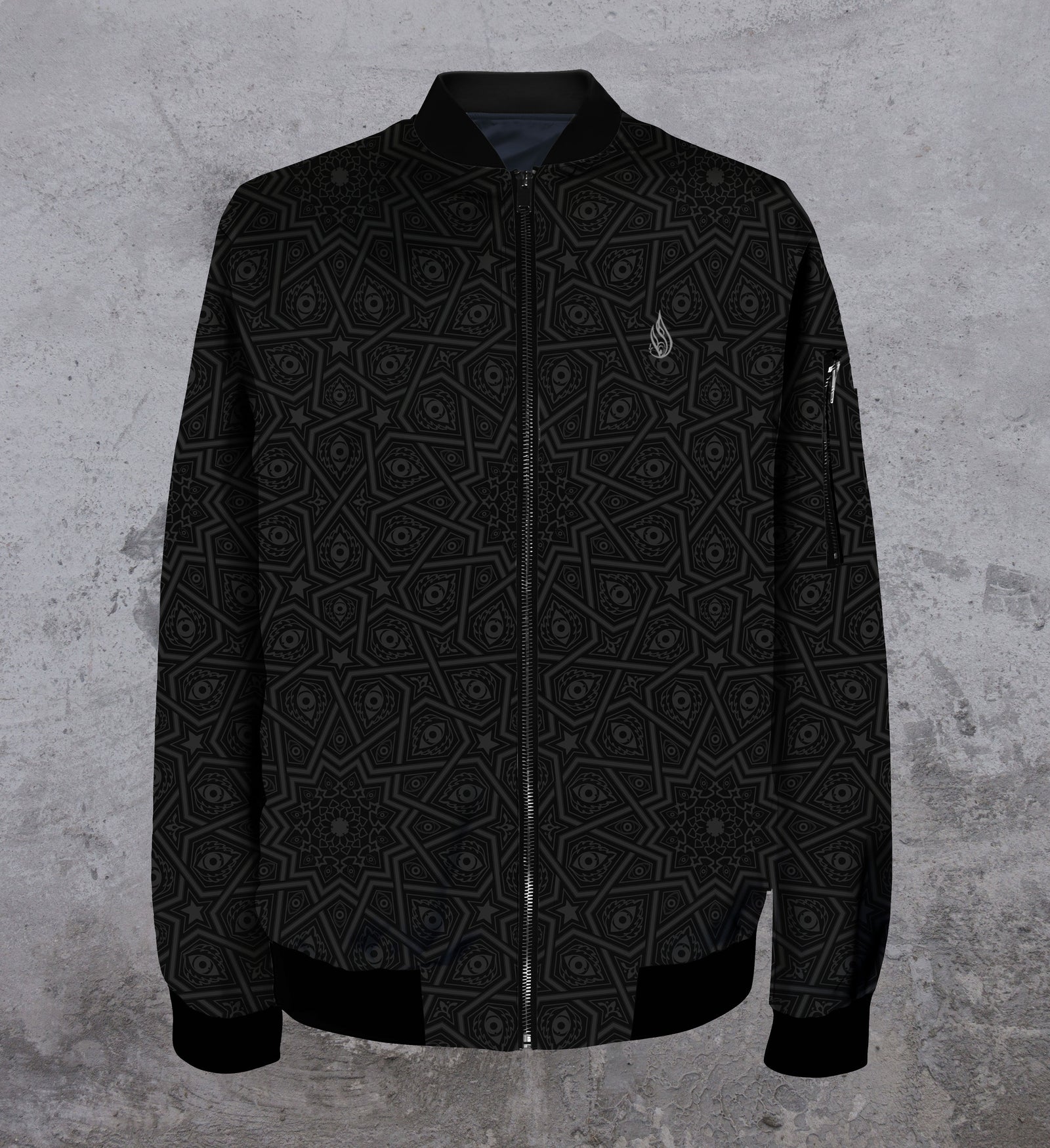 Sigil Women's Lightweight Bomber Jacket by Kimi Takemura - Ships April
