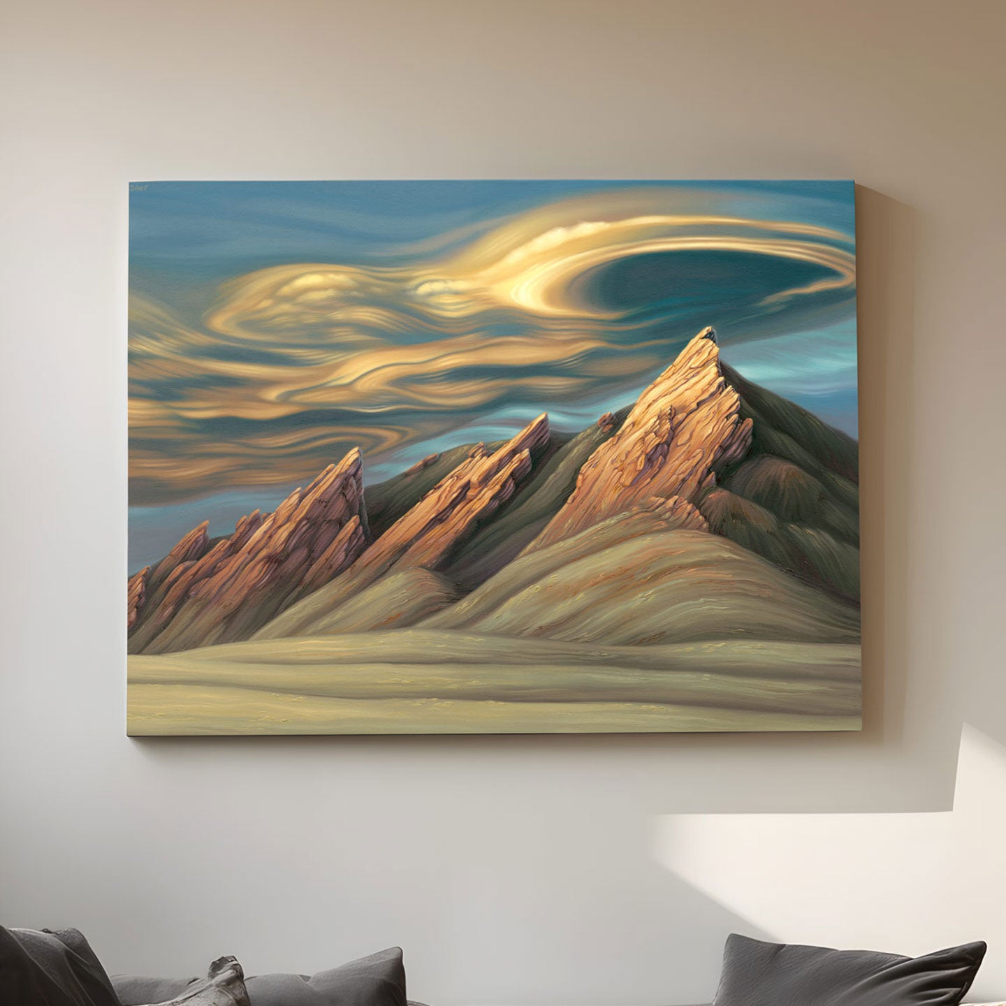 Awakening Canvas by Silver Francis