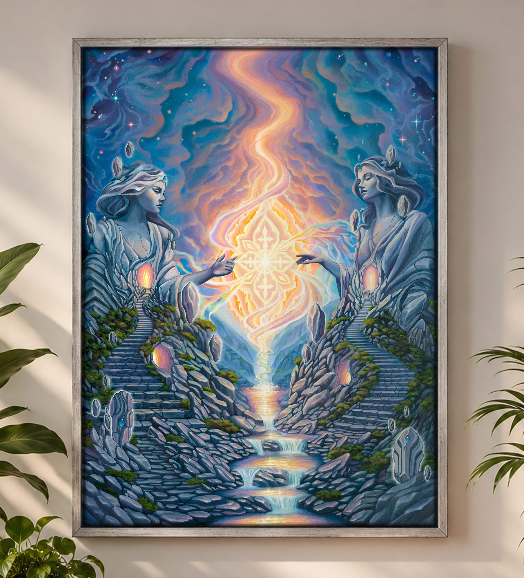 The Bridge Between Canvas by Sean Zenner x Shannon Miguela