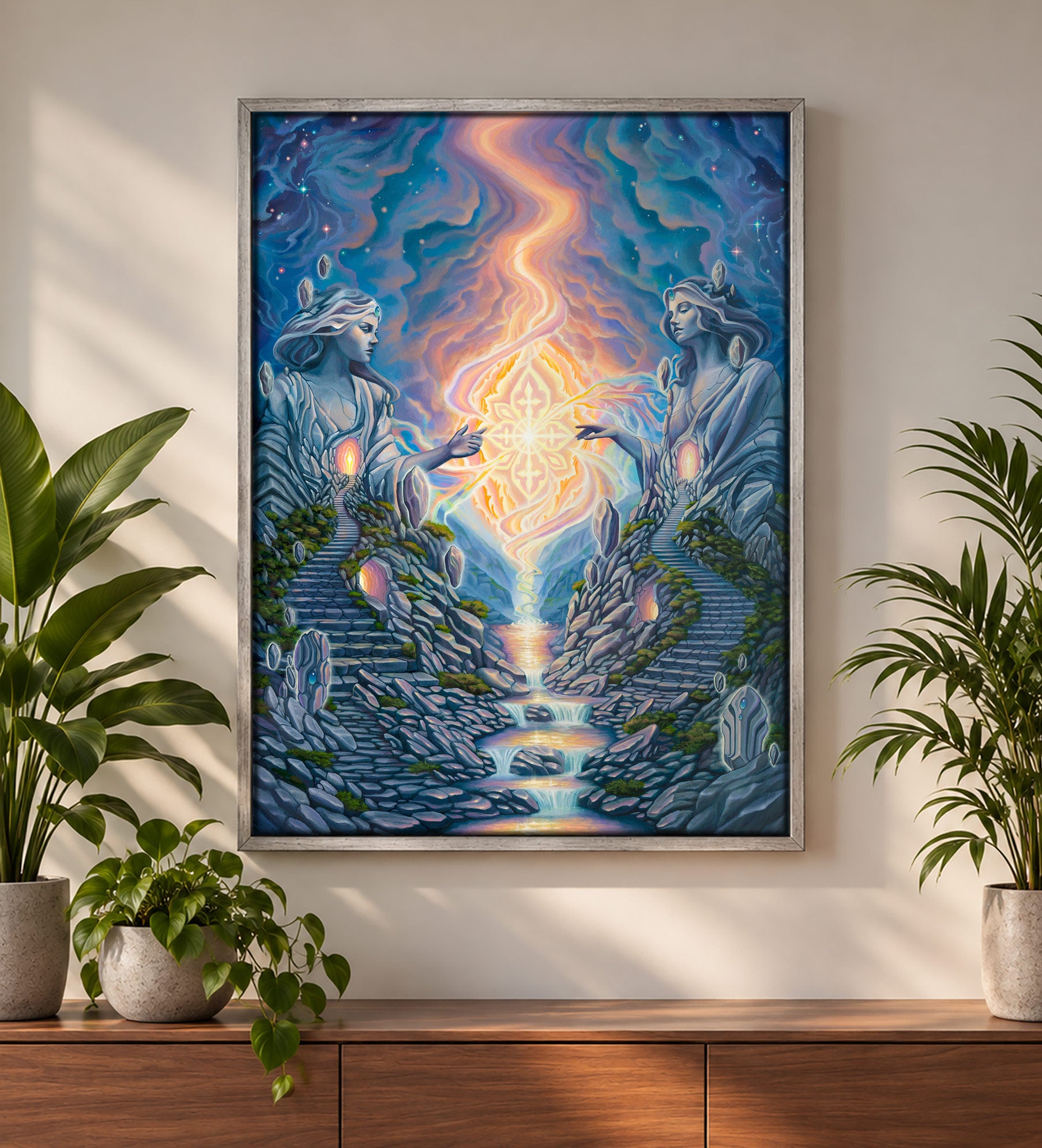 The Bridge Between Canvas by Sean Zenner x Shannon Miguela