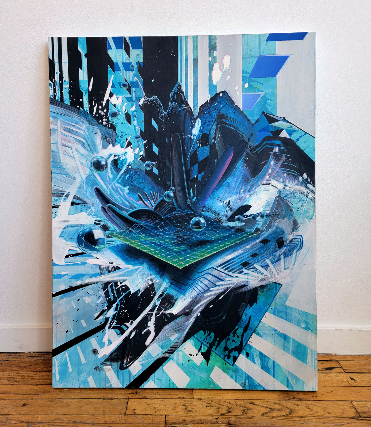 Slope Original Painting by Jake Amason - 48 HOUR AUCTION