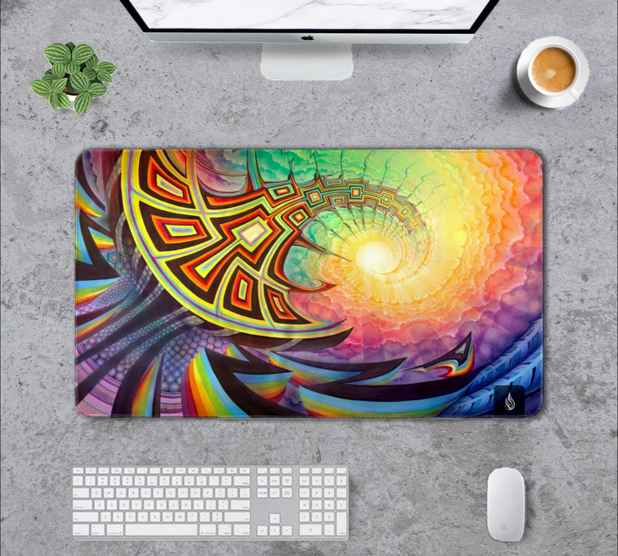 Halcyon by Seth McMahon Desk Mat - Standard Size