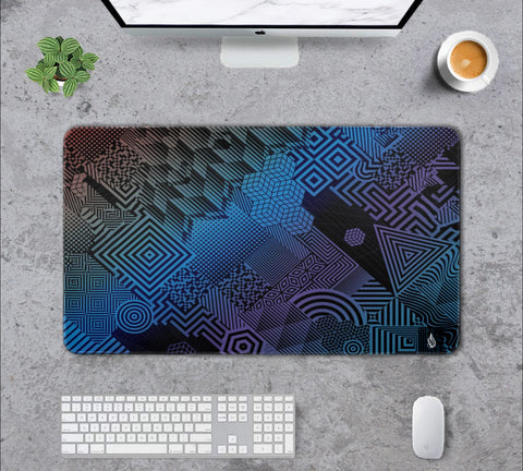 Shatter Box by Corey Divine Desk Mat - Standard Size