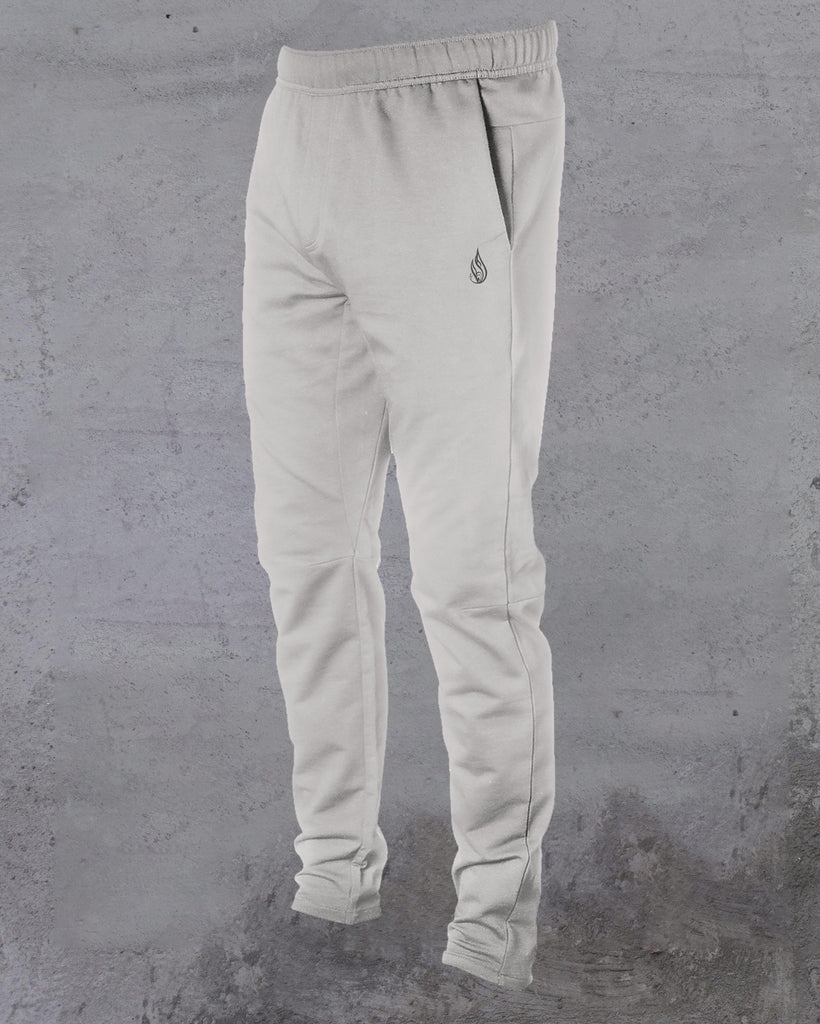 Smoke Insignia French Terry Stretch Joggers by Threyda- Presale Ships August