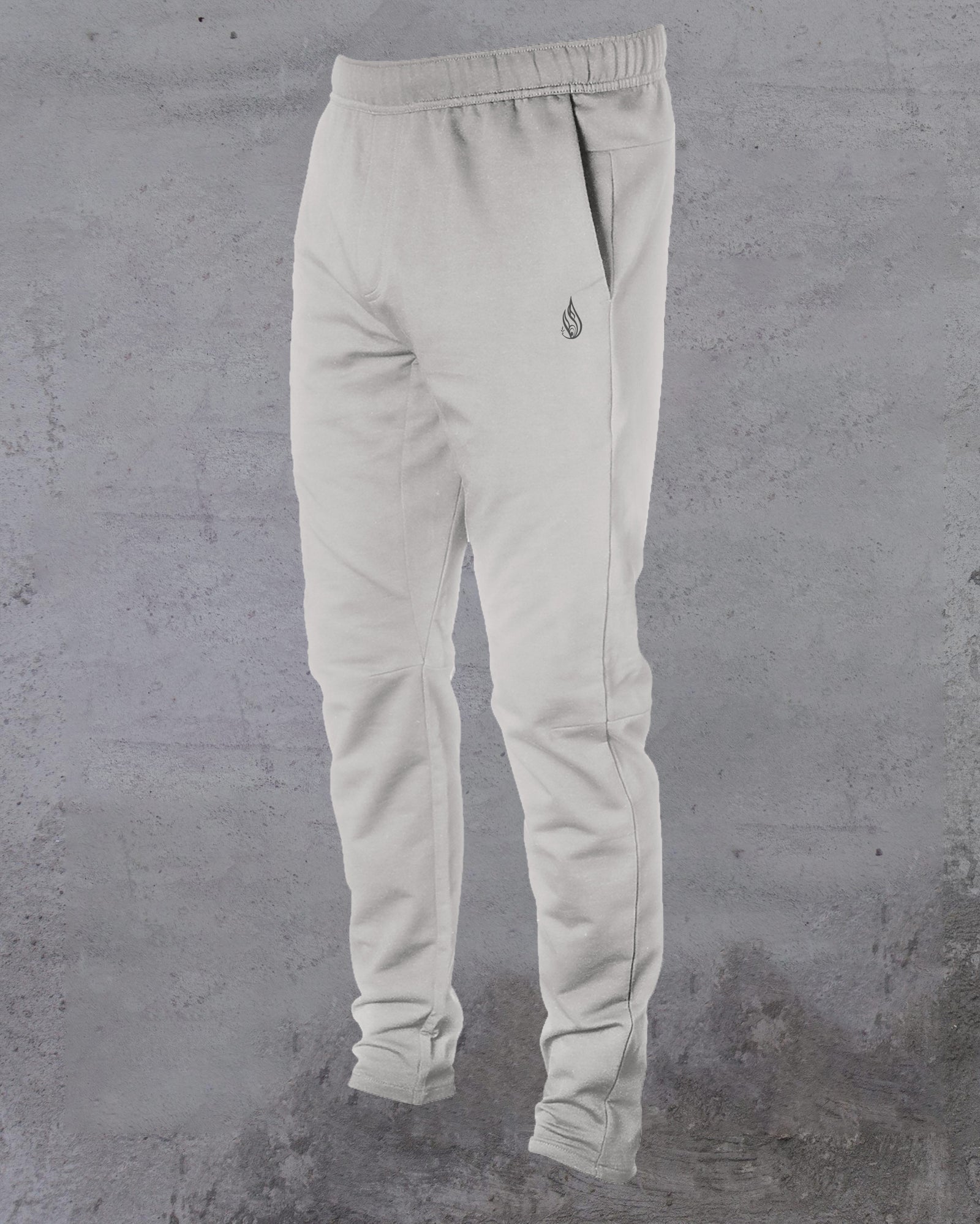 Smoke Insignia French Terry Stretch Joggers by Threyda- Presale Ships August