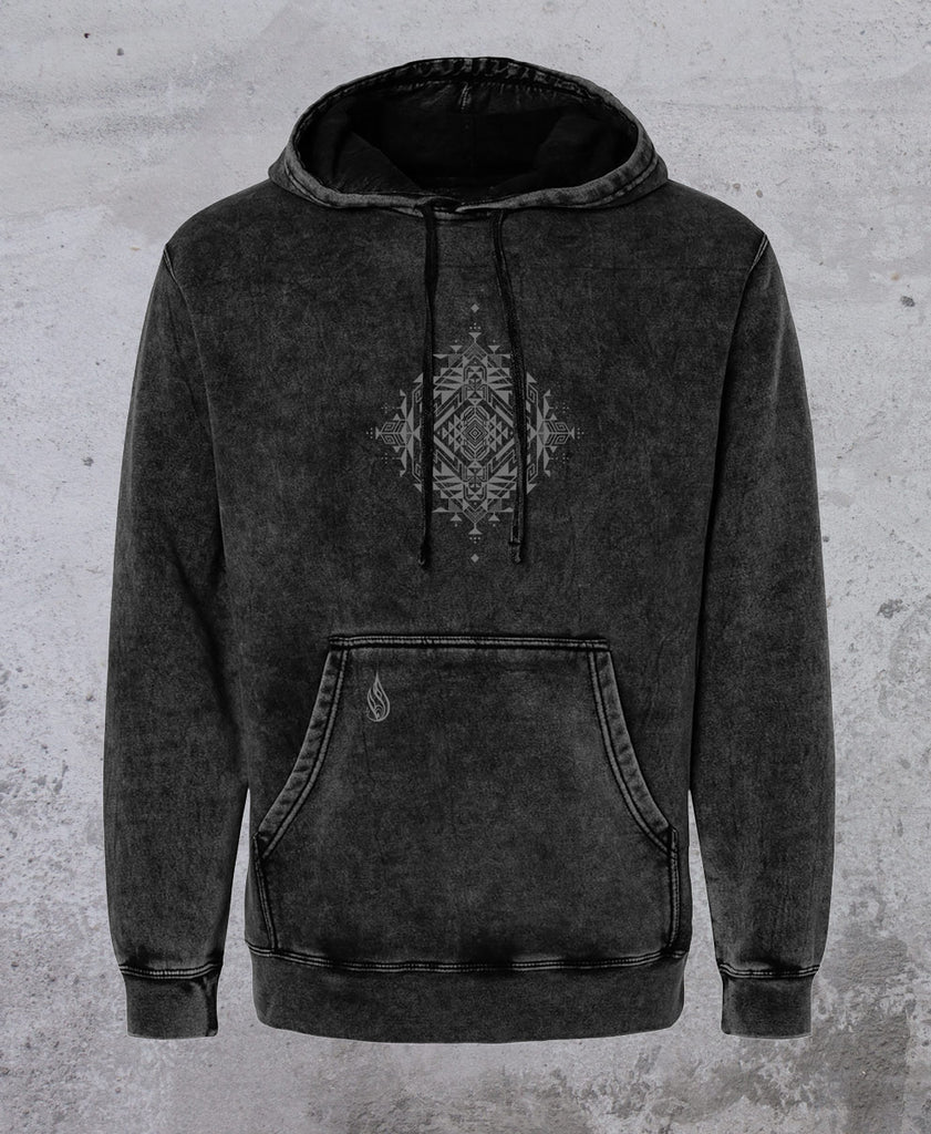 Solar Mineral Wash Pullover Hoodie by Ben Lopez