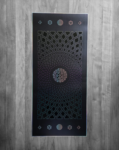 Source Code Embossed Holo Print by Peter Westermann