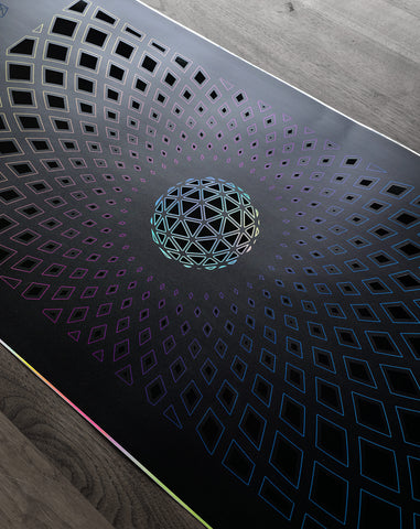 Source Code Embossed Holo Print by Peter Westermann