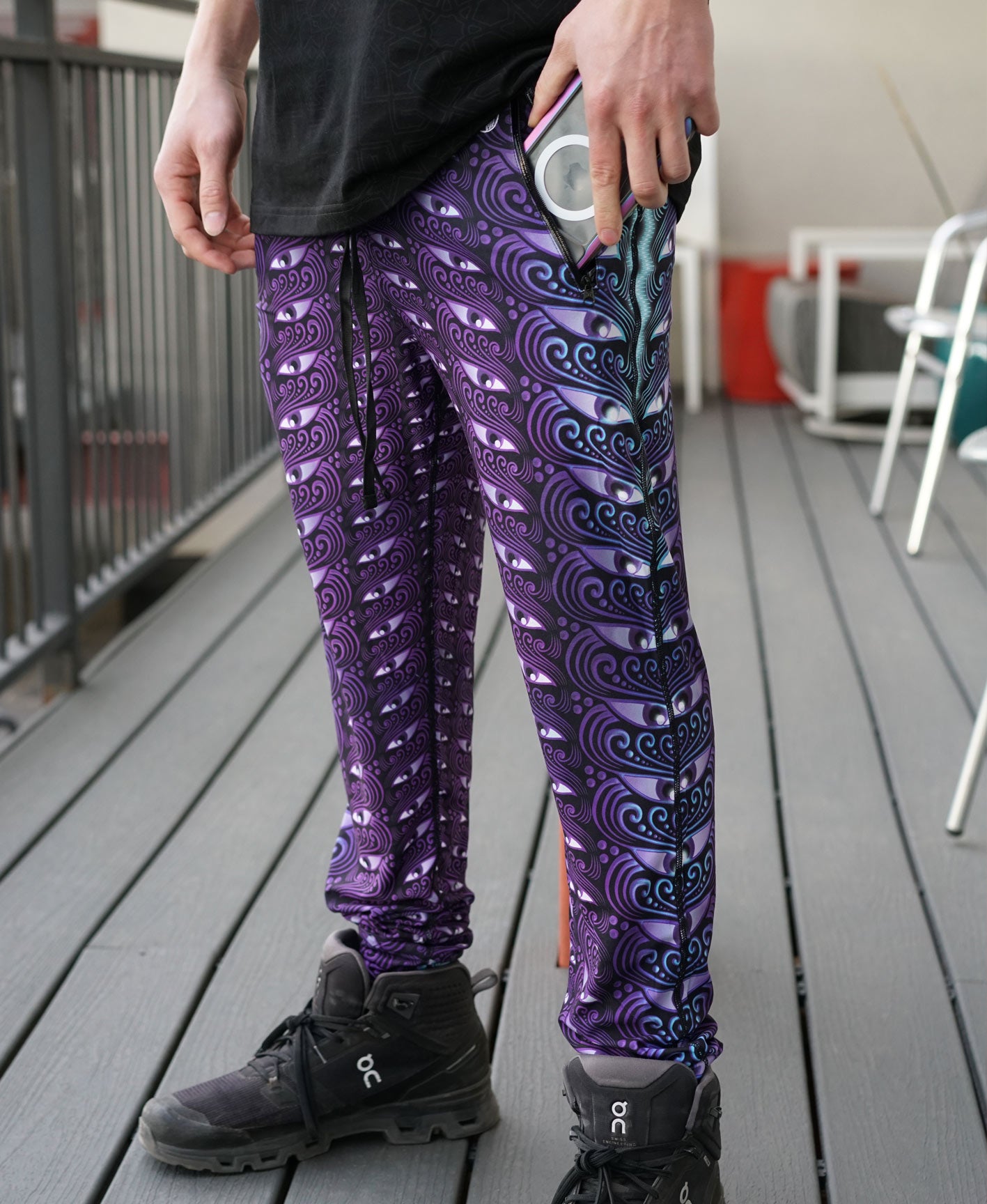 Spectral Lightweight Stretch Joggers by Luke Brown