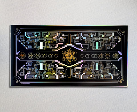 Star Knowledge Holographic Print by Melanie Farris