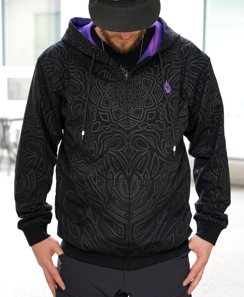 Looking Glass Reversible Hoodie by Stephen Kruse