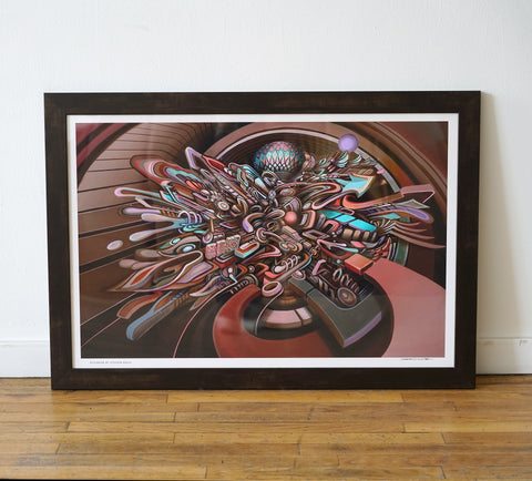 Epicenter Signed & Framed Alpha Print by Stephen Kruse