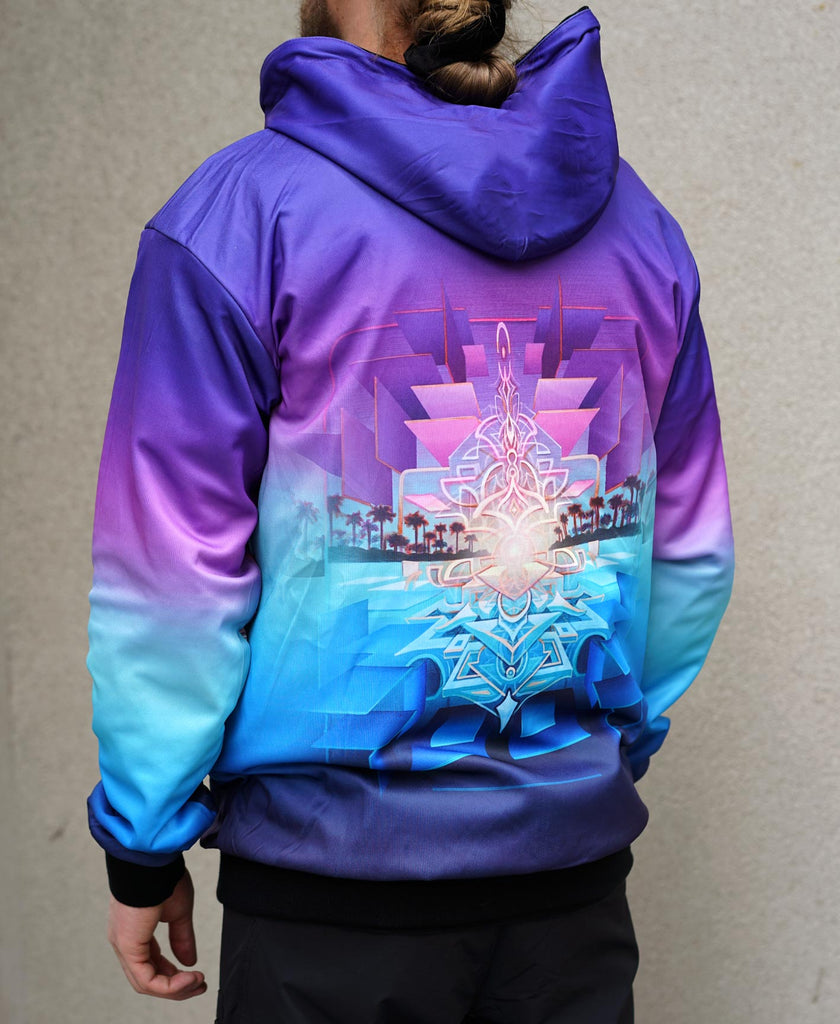 Looking Glass Reversible Hoodie by Stephen Kruse