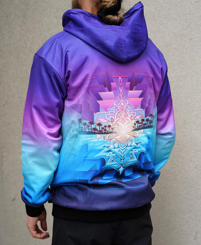 Looking Glass Reversible Hoodie by Stephen Kruse