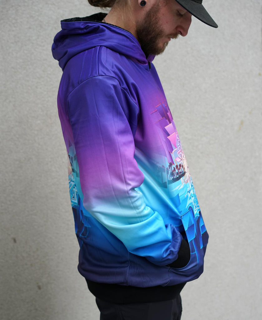 Looking Glass Reversible Hoodie by Stephen Kruse