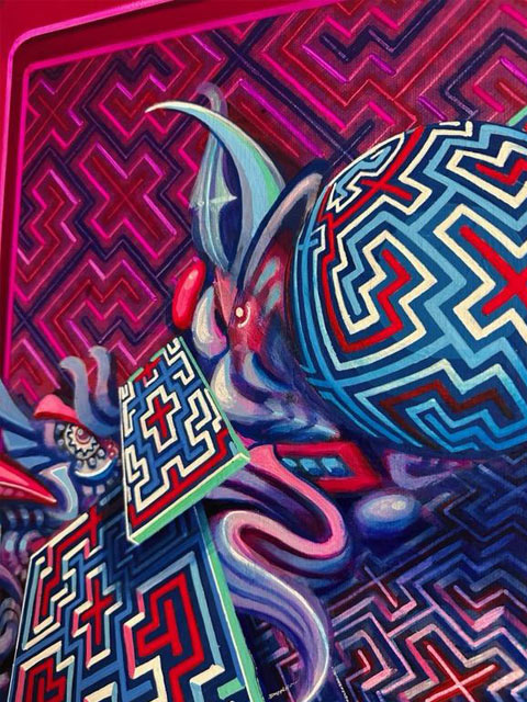 Icaros Original Painting by Stephen Kruse - 48 HOUR AUCTION