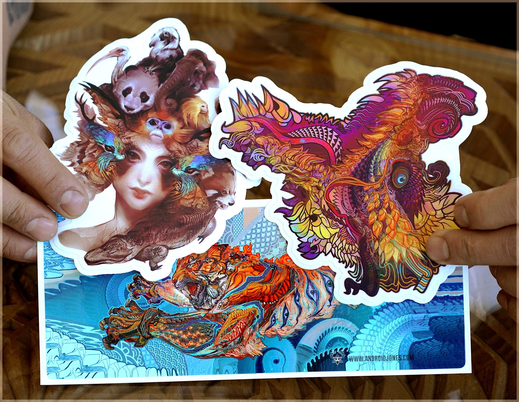 Mystery Sticker 8 Pack by Threyda