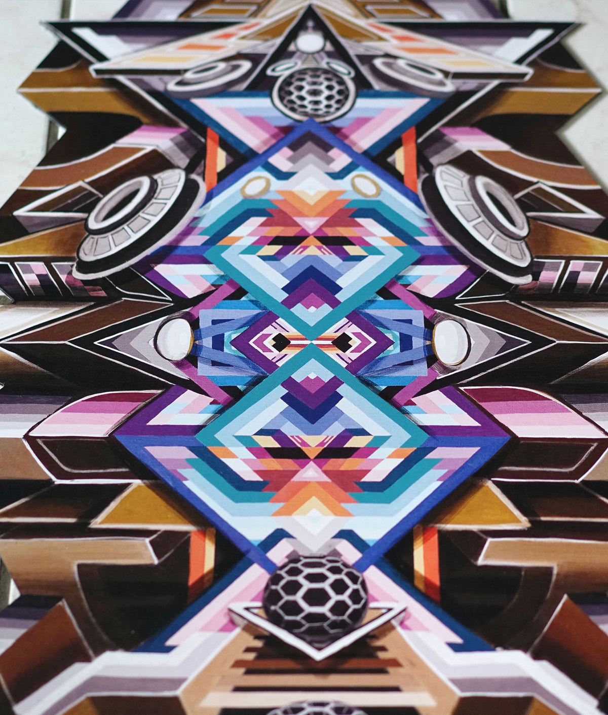 Suboctave Aluminum Print by Stephen Kruse x Ill Des