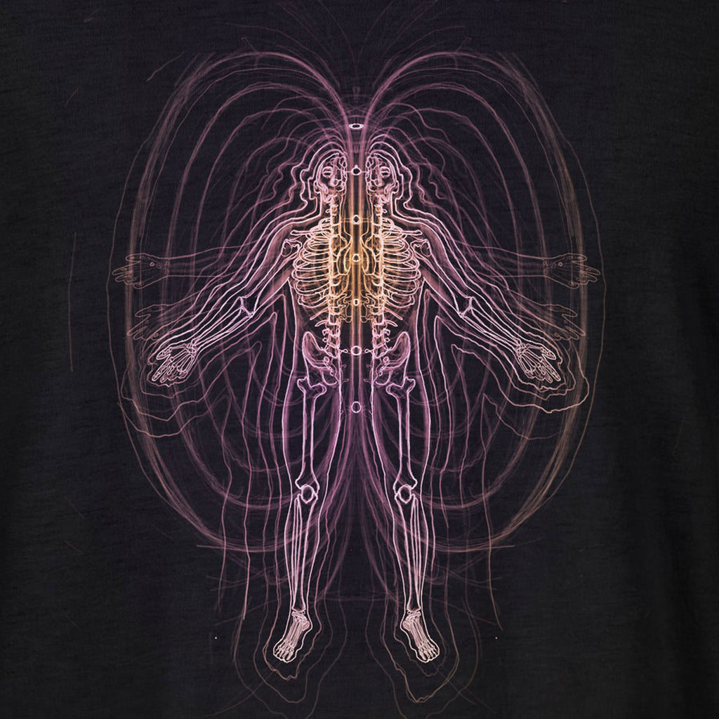 Electric Body Screenprint Tee by Bradley Snook