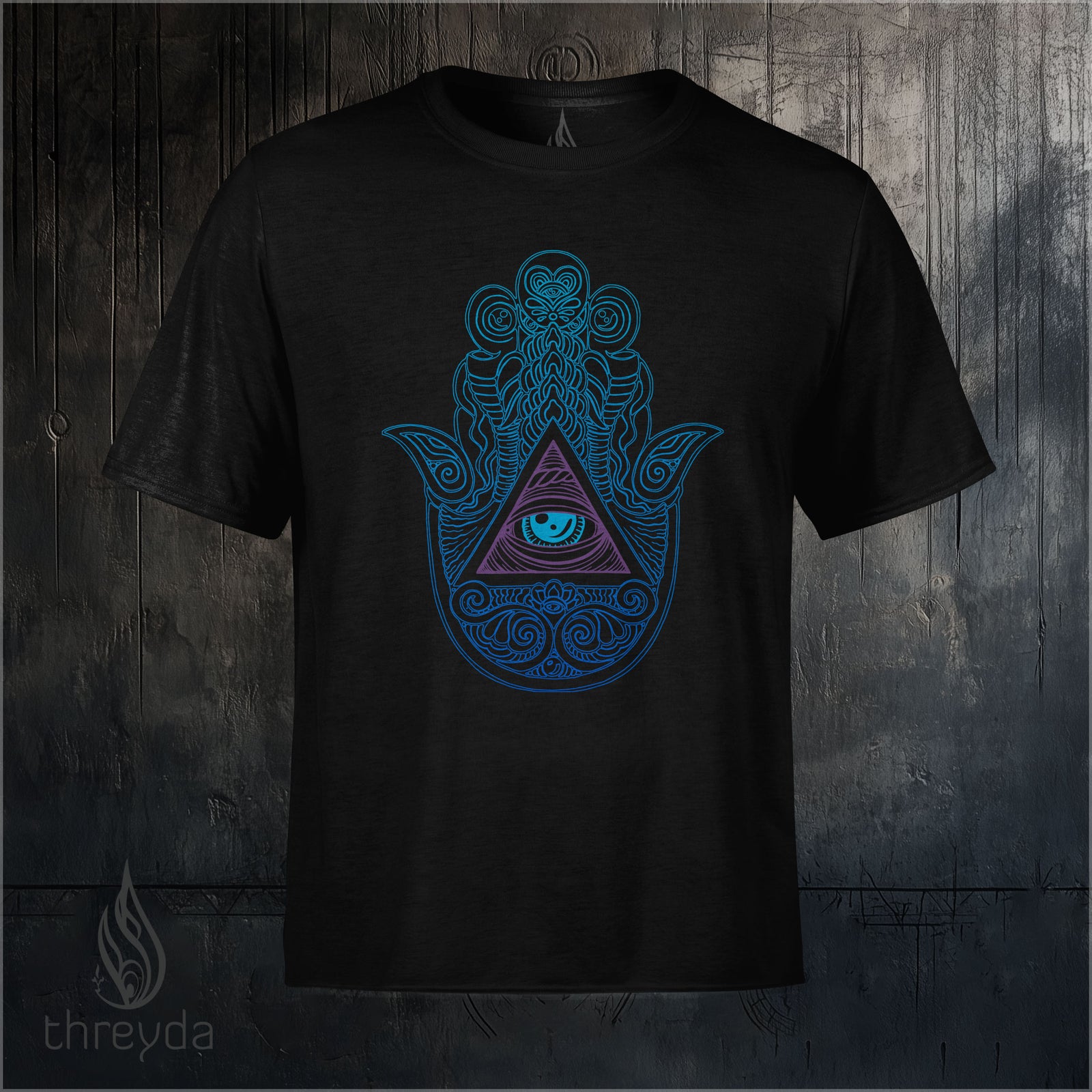 Hamsa Hand Screenprint Tee by John Speaker