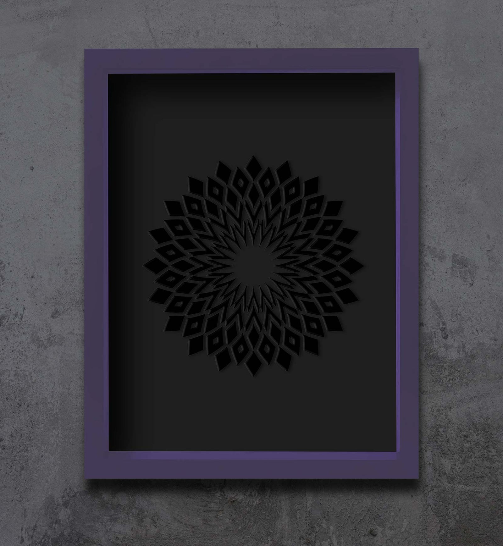 Spirit 1 of 1 Framed Embossed Matte Print by Threyda
