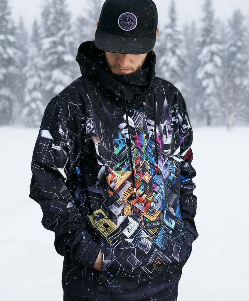 Teleport Waterproof Pullover Jacket by Threyda - Threyda Art and Teleport Waterproof Pullover Jacket by Threyda - Threyda Art and