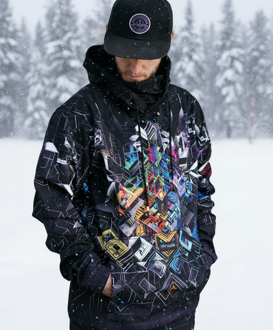 Teleport Waterproof Pullover Jacket by Threyda