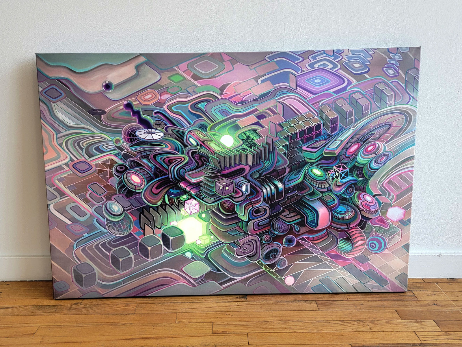 Terabyte Stretched Canvas Jake Amason x Stephen Kruse - 72 HOUR AUCTION