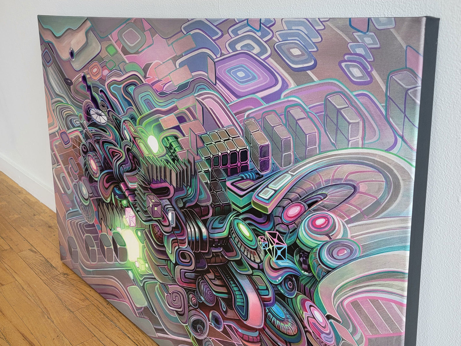 Terabyte Stretched Canvas Jake Amason x Stephen Kruse - 72 HOUR AUCTION