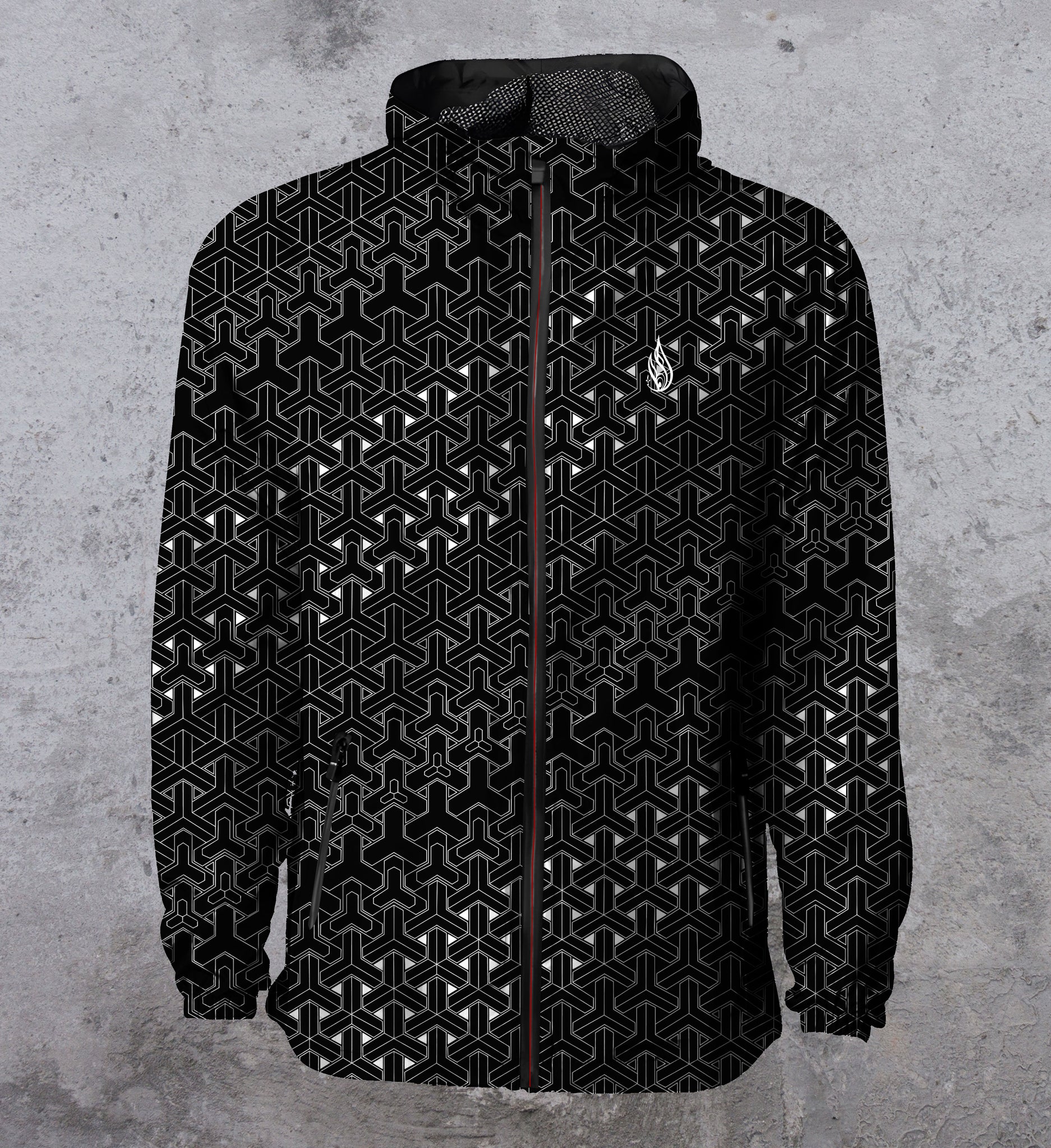 Tesselate Windbreaker Jacket by Kimi Takemura - Ships April