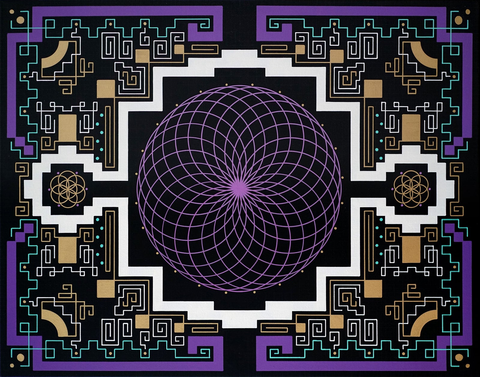 The Third Field Original Painting by Melanie Farris