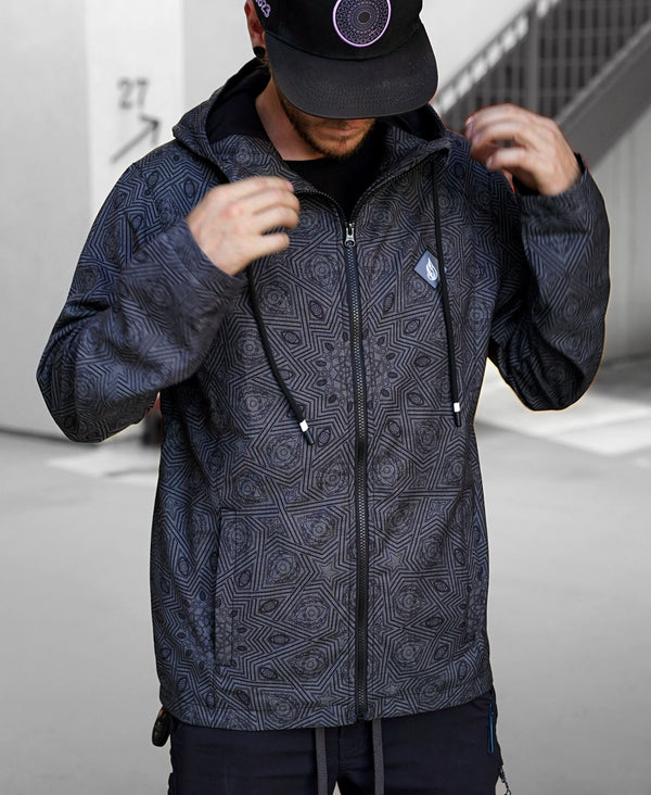 Third Eye Lightweight Kata Jacket by Threyda - Threyda Art and Apparel