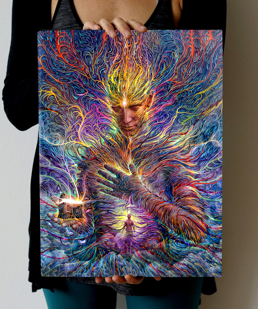 A Thousand Revelations Stretched Canvas by Silvio Vieira