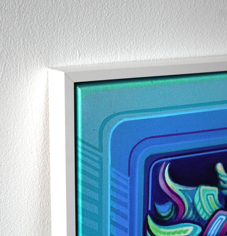 Tidal Floating Frame Canvas by Stephen Kruse