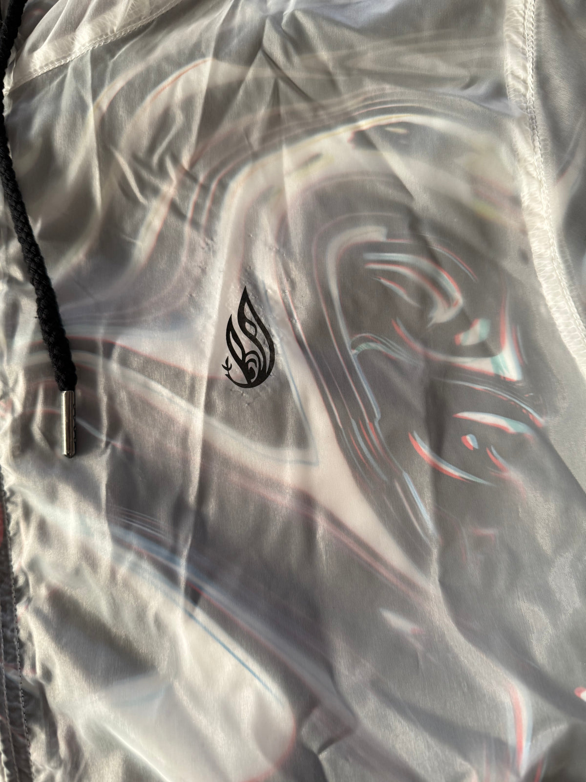 Translucent windbreaker by Justin Totemical