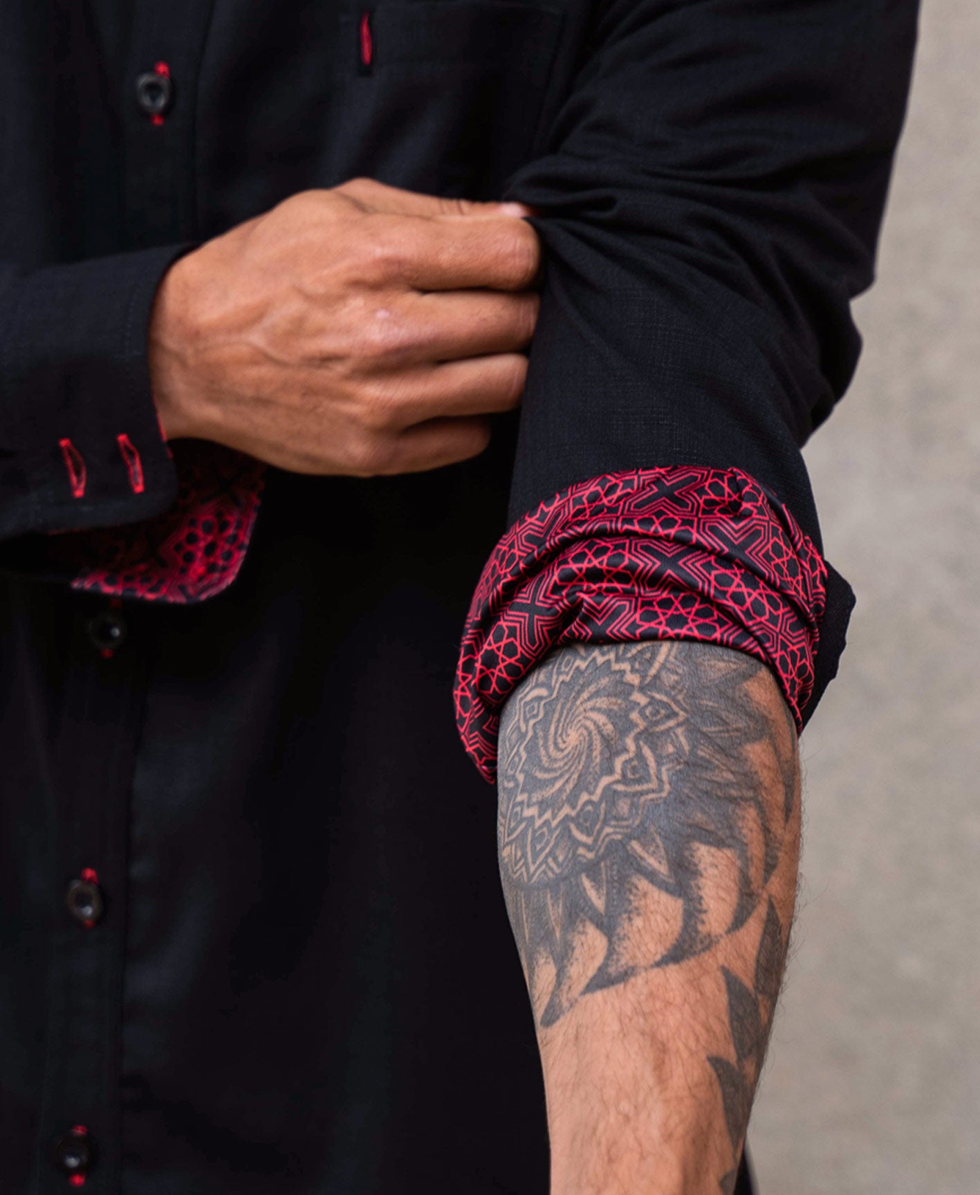 Traverse Lined Button Down Shirt by Threyda