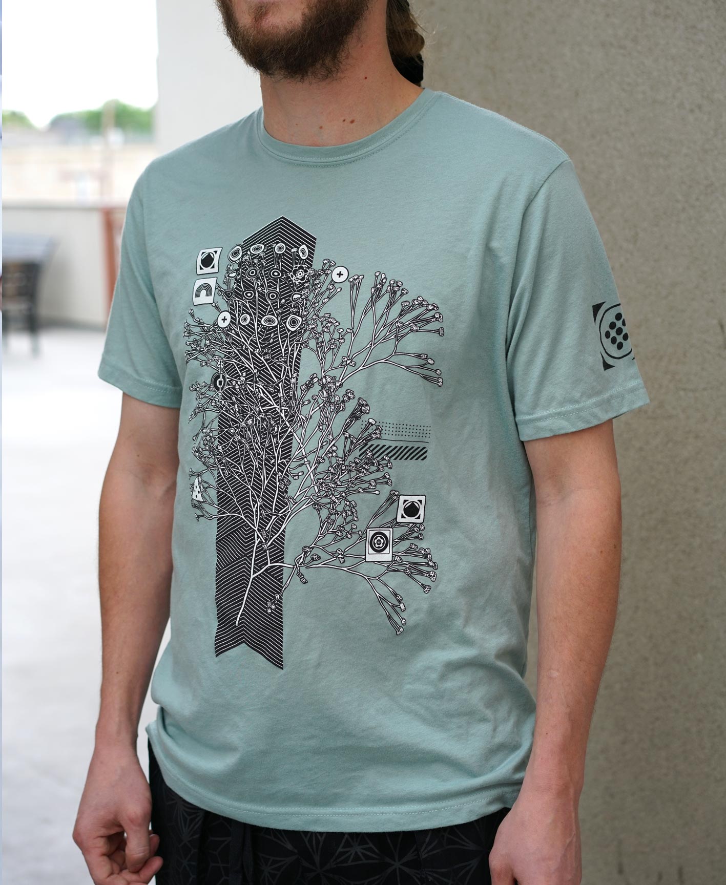 Pachira Screenprint Tee by Kimi Takemura