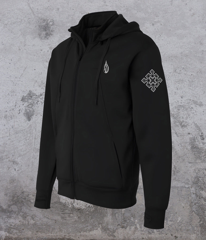 Tree Tech Nomad Zip Hoodie by Kimi Takemura