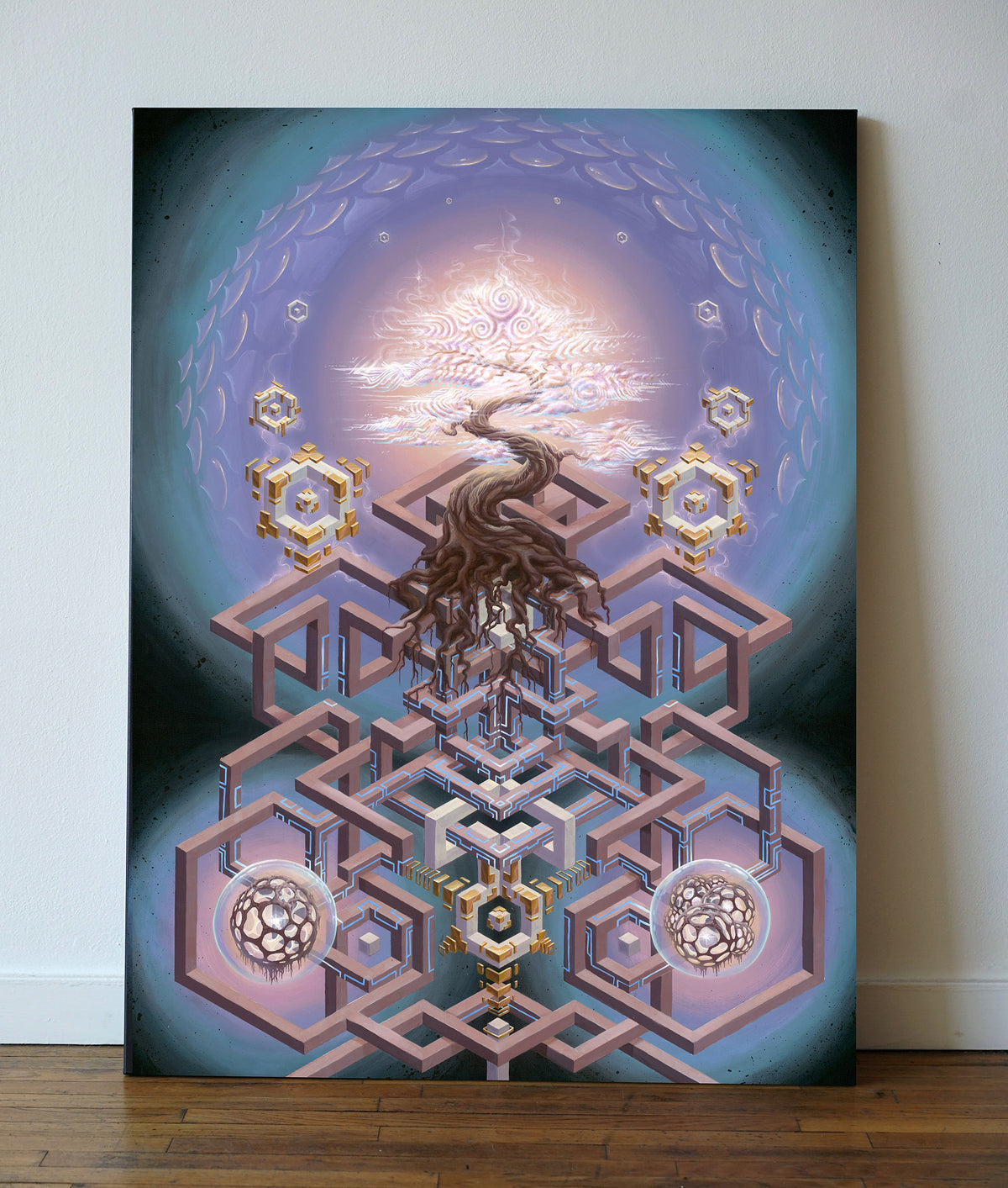 Triforma Alpha Stretched Canvas by Blake Foster x DRMWVR - 48 HOUR AUCTION