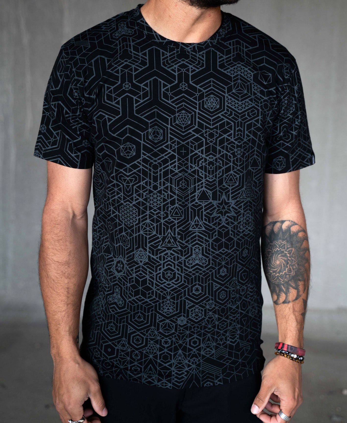 Interlinked All Over Screenprint Tee by Kimi Takemura