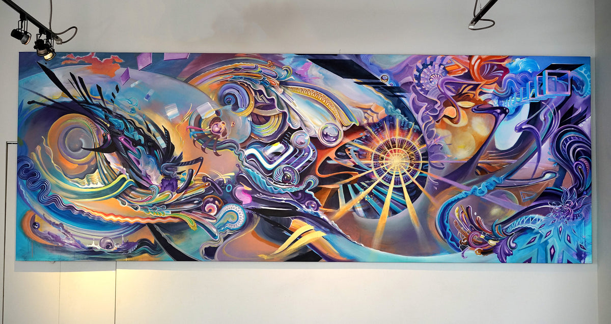 Antikythera Mechanism Original Painting by Threyda