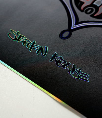 Vector Embossed Holo Print by Stephen Kruse
