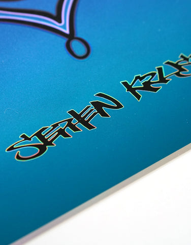 Vitalis Embossed Holo Print by Stephen Kruse