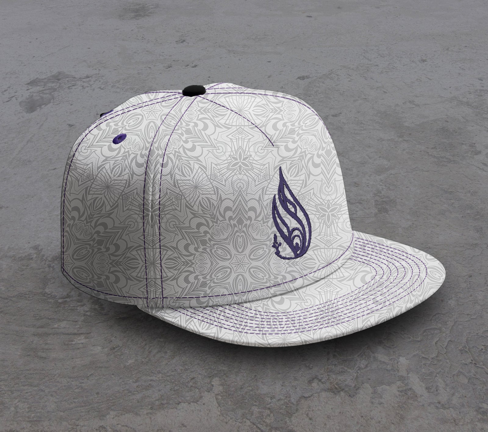 Warp Snapback Hat by Gage Kelsey