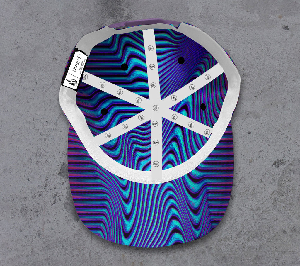 Warp Snapback Hat by Gage Kelsey