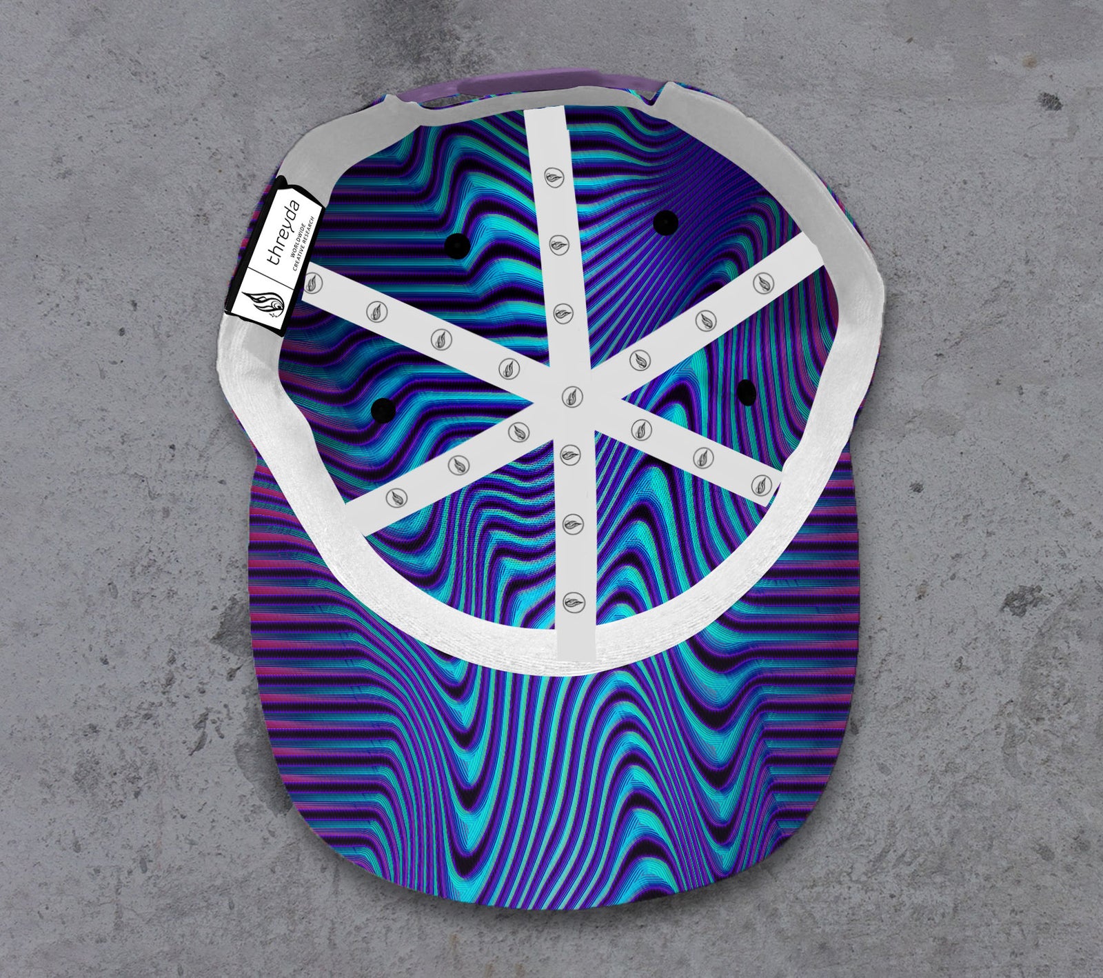 Warp Snapback Hat by Gage Kelsey