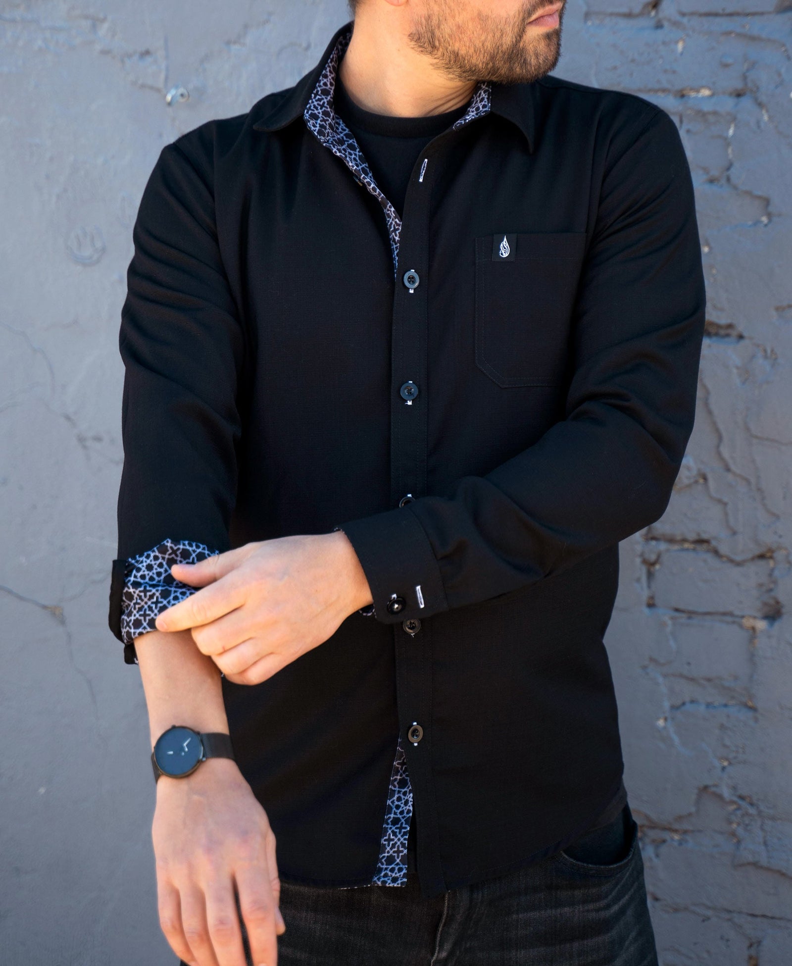 Minara Button Down - MAPS