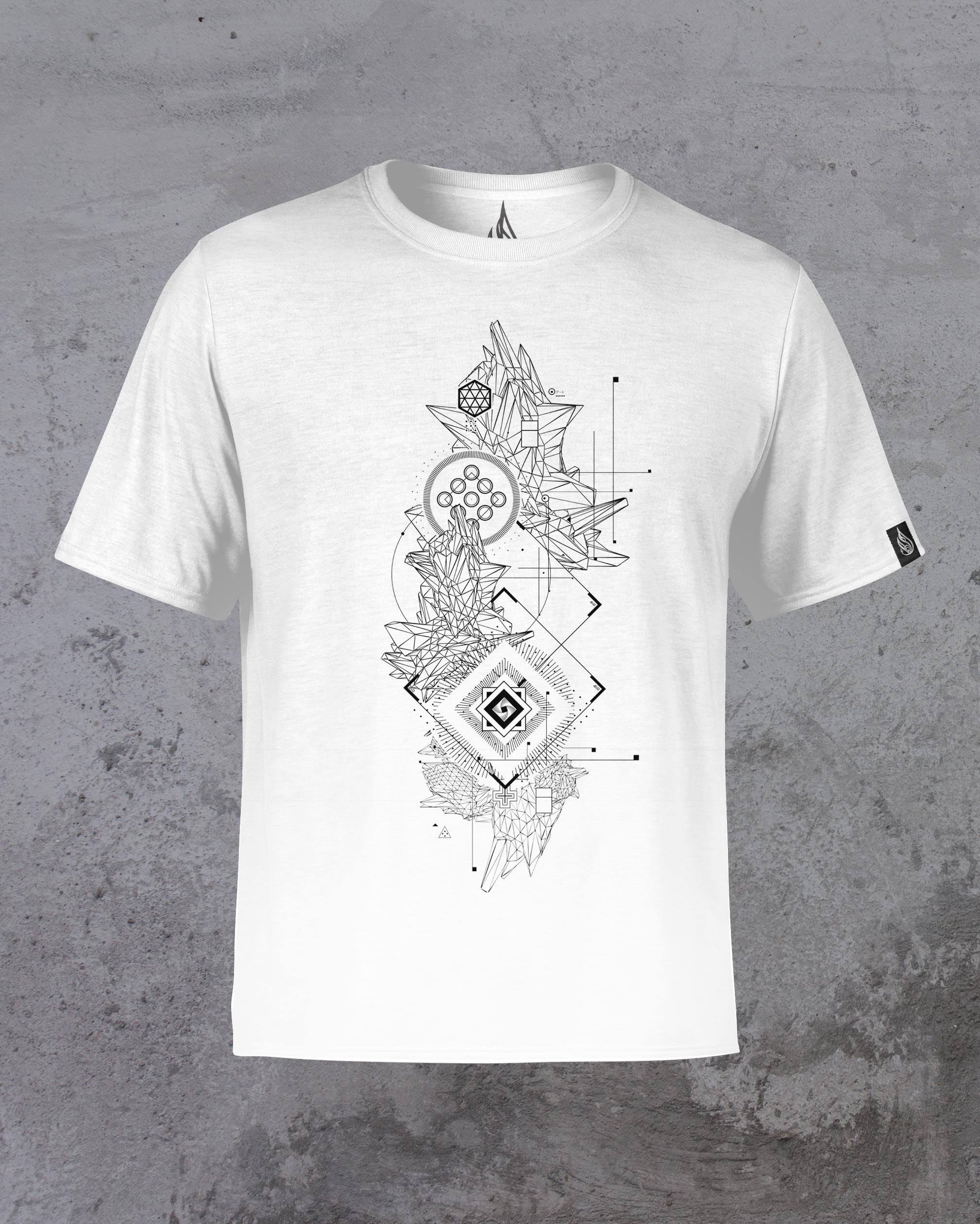 Coda Screenprint Tee by Kimi Takemura - Threyda Art and Apparel